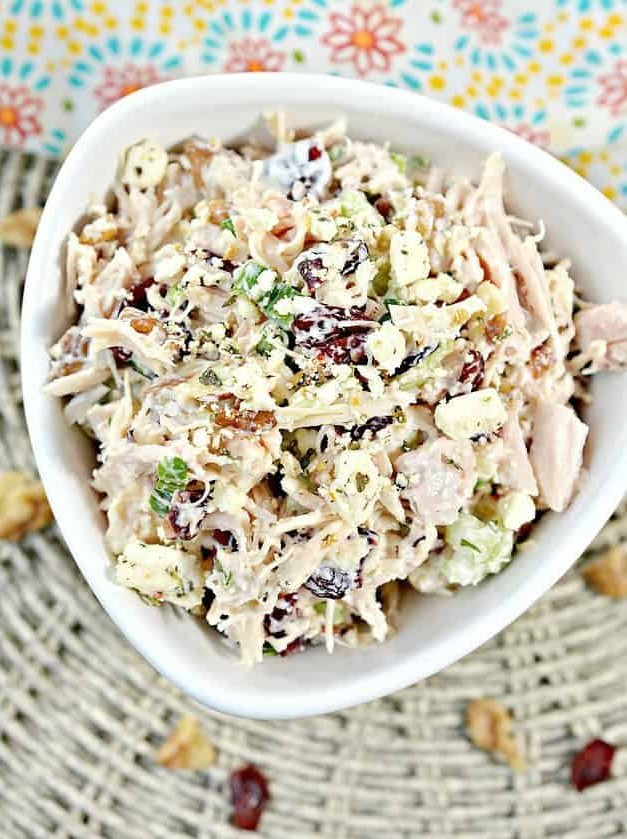 Keto Cranberry Chicken Salad