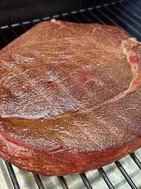 Pellet Grill Smoked Sirloin Tip Roast