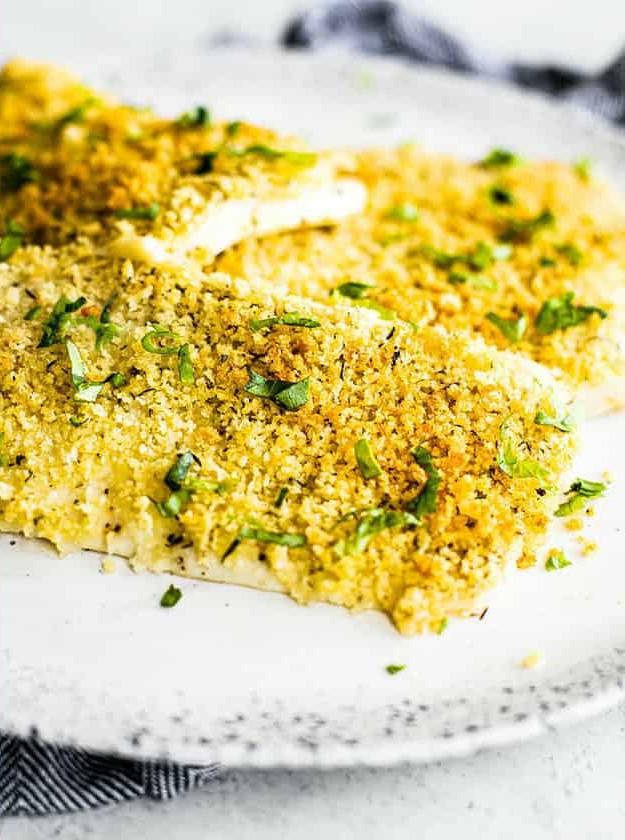 Baked Flounder au Gratin