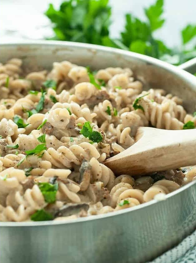 Dairy Free Beef Stroganoff