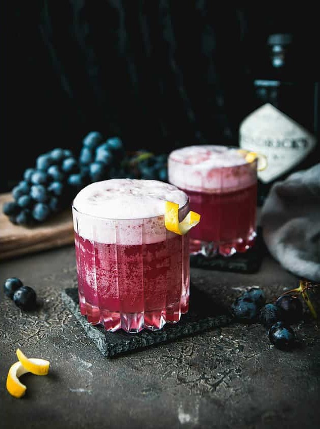 Concord Grape Gin Fizz