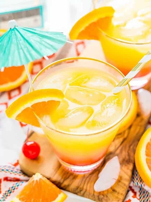 Tequila Sunrise Cocktail