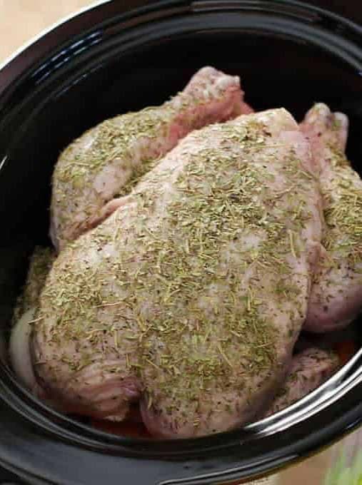 Crockpot Whole Chicken