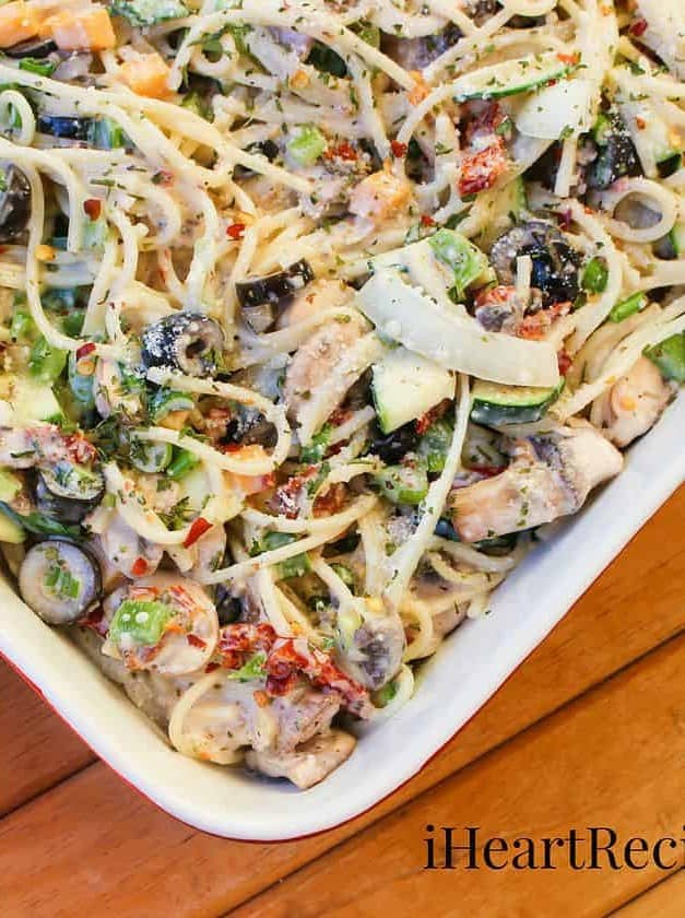 Creamy Spaghetti Pasta Salad