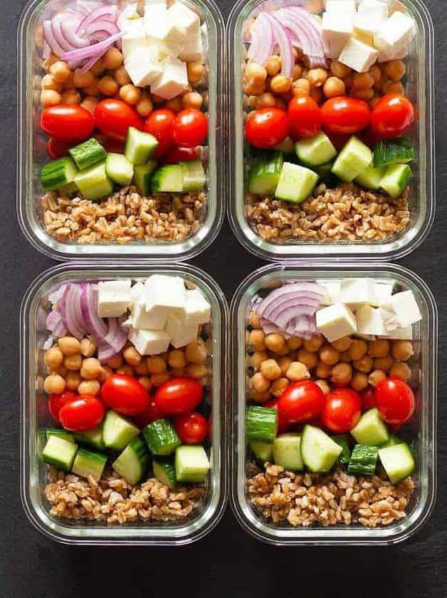 Vegetarian Meal Prep Bowls