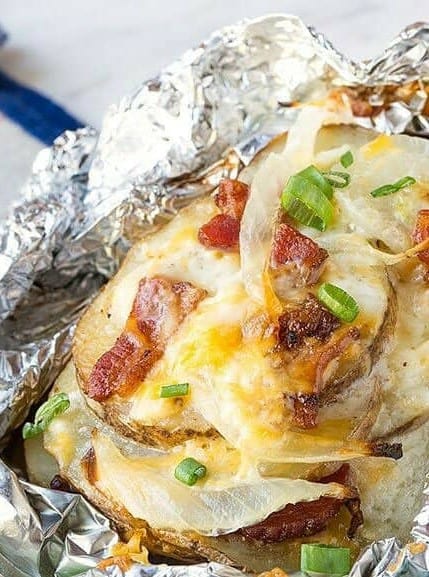 Bacon Potato Foil Packets