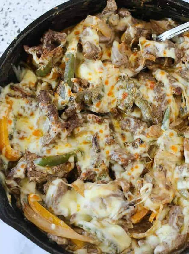 Philly Cheesesteak Casserole