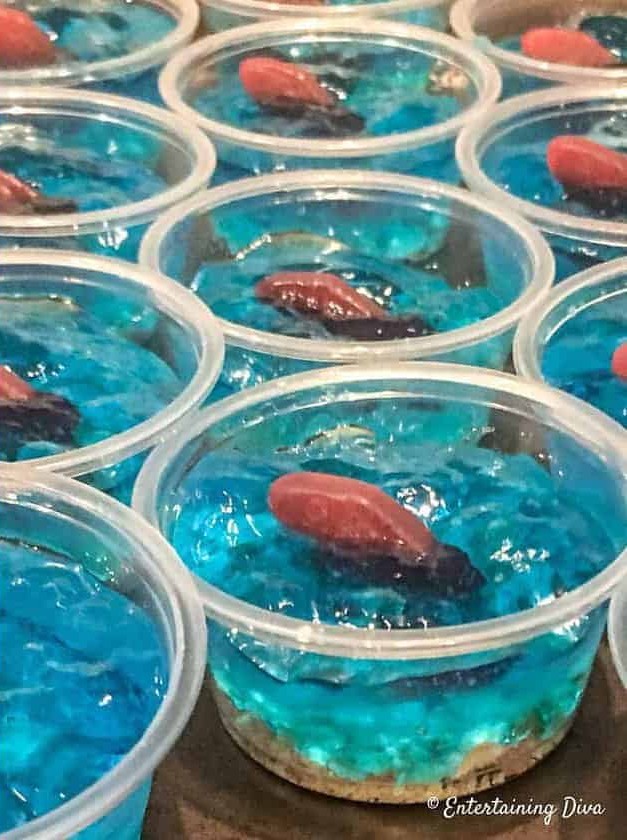 Under the Sea Swedish Fish Jello Shot