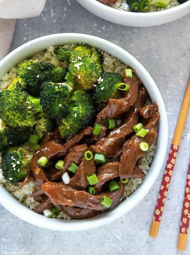 Paleo Slow Cooker Mongolian Beef