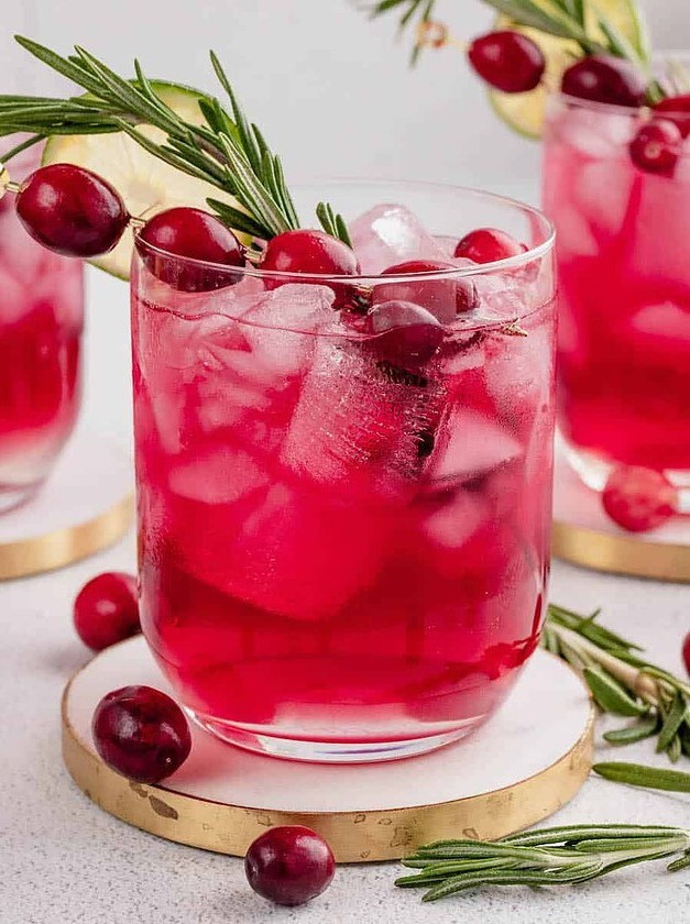 Cranberry Rosemary Cocktail