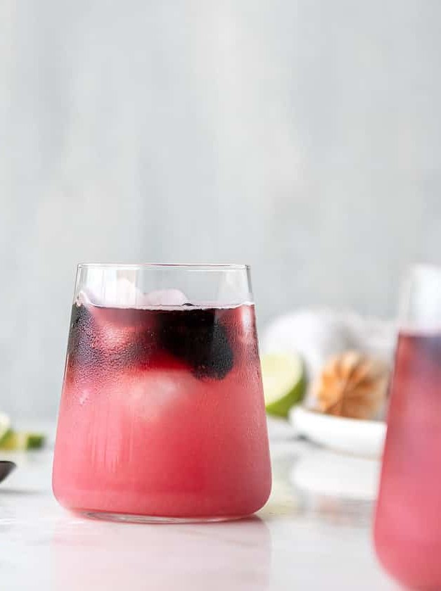 Blackberry Tequila Spritzer