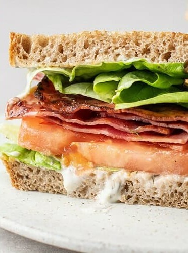 Ultimate Skinny BLT with Dill Mayo