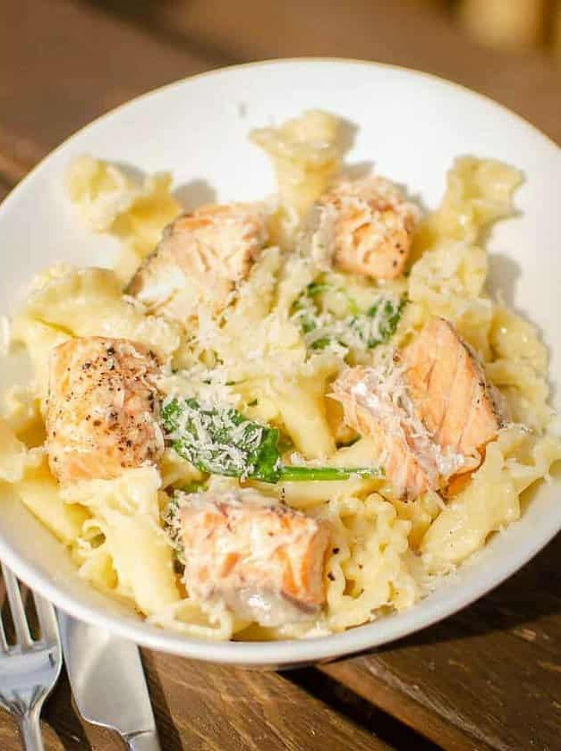 Creamy Salmon Pasta