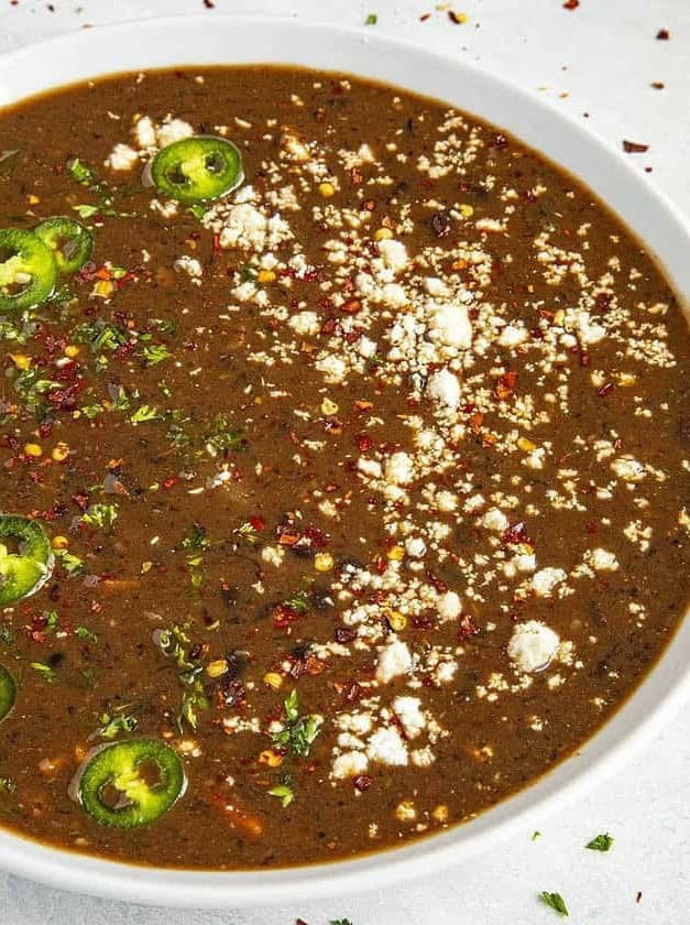 Spicy Black Bean Soup