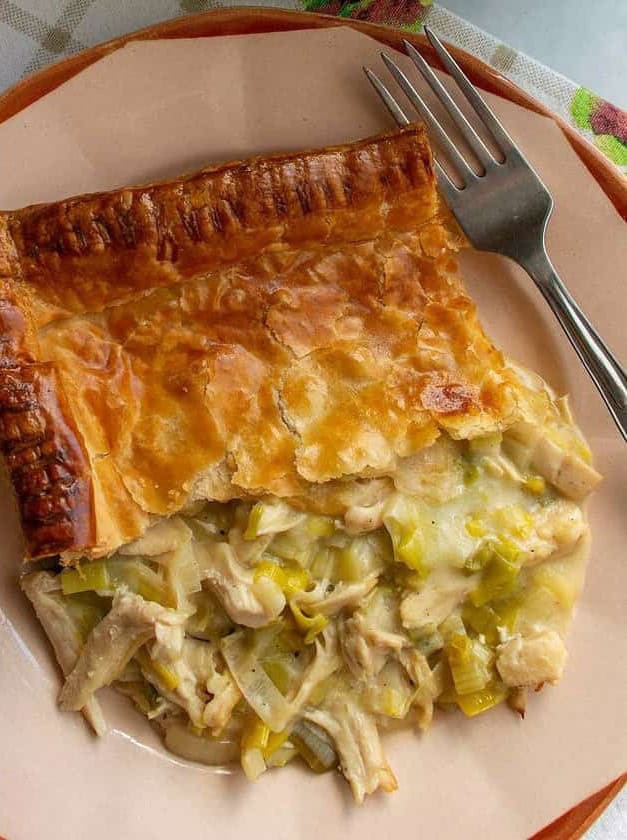 Easy Chicken and Leek Pie