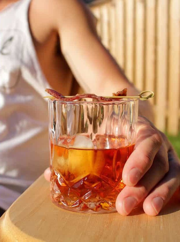 Smoked Maple Old Fashioned