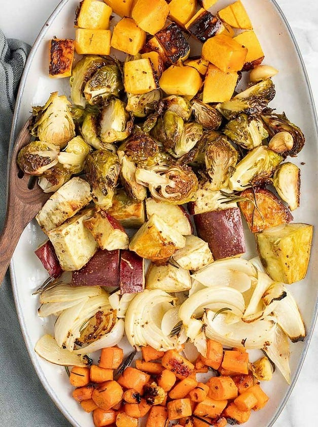 Rosemary Maple Roasted Vegetables