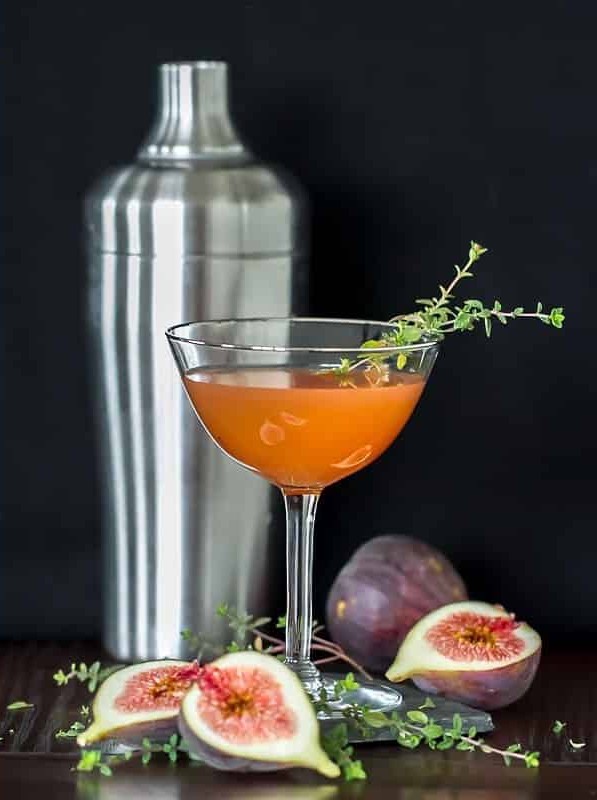 Whiskey Fig Cocktail