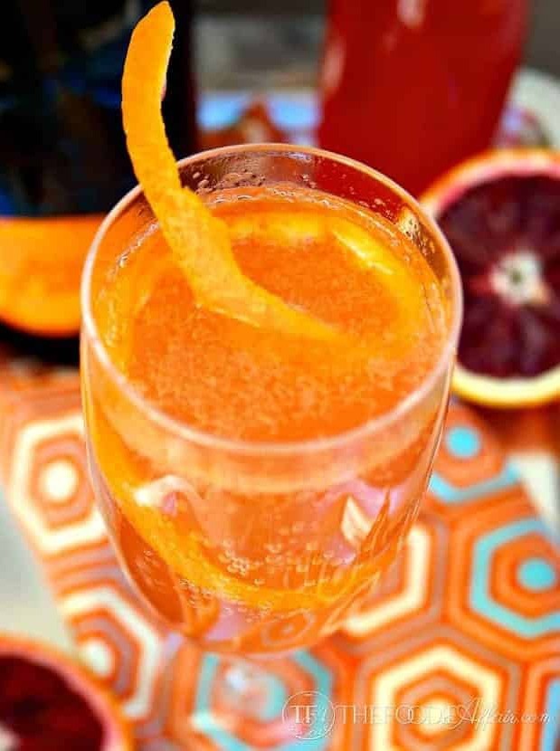 Blood Orange French 75