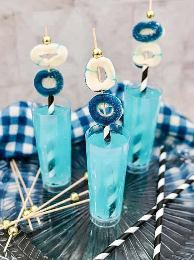 Blue Raspberry Lemonade Shooters