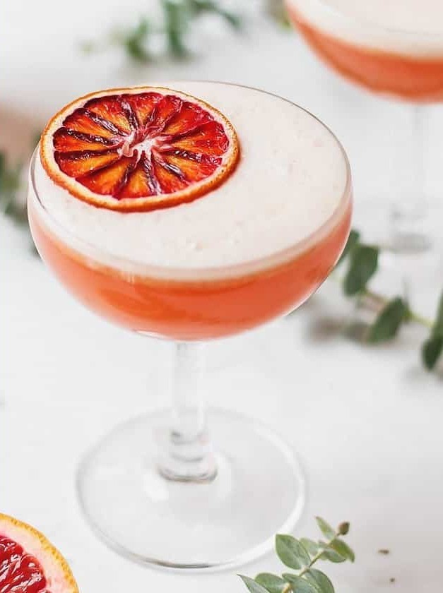 Blood Orange Vodka Sour