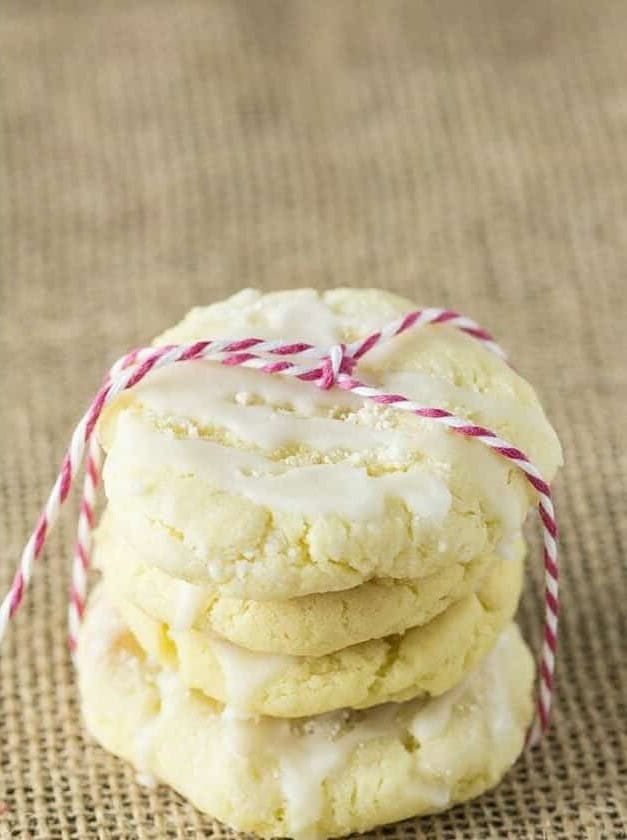 Glazed Lemon Sugar Cookies