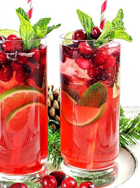 Cranberry Mojito