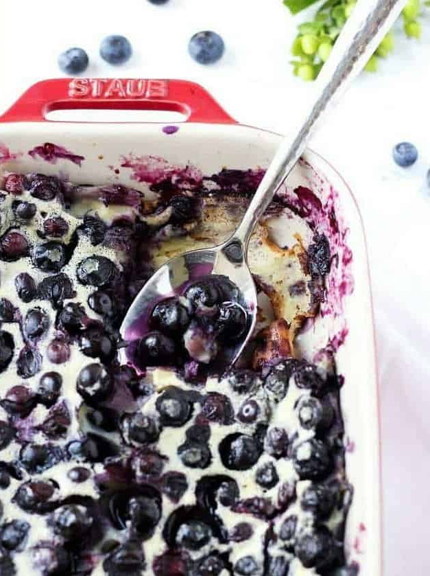 Blueberry Clafoutis