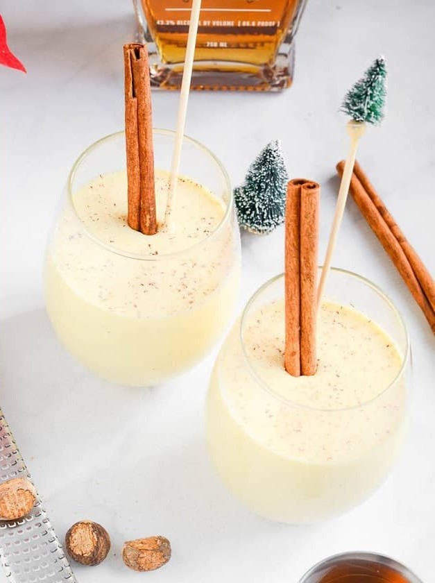 Bourbon Coconut Milk Punch