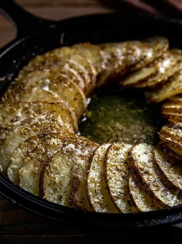 Easy Parmesan Herb Potatoes