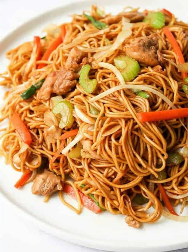 Easy Chicken Chow Mein