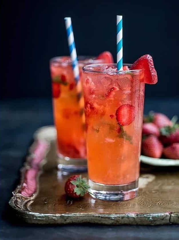 Strawberry Moscow Mule