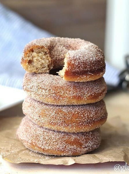 Gluten-Free Cinnamon Sugar Donuts