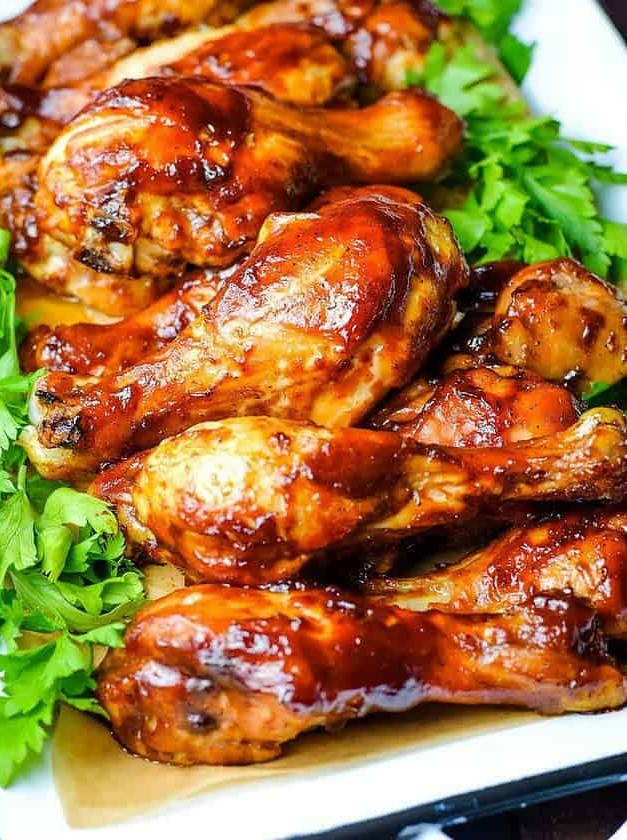 Baked BBQ Chicken Drumsticks