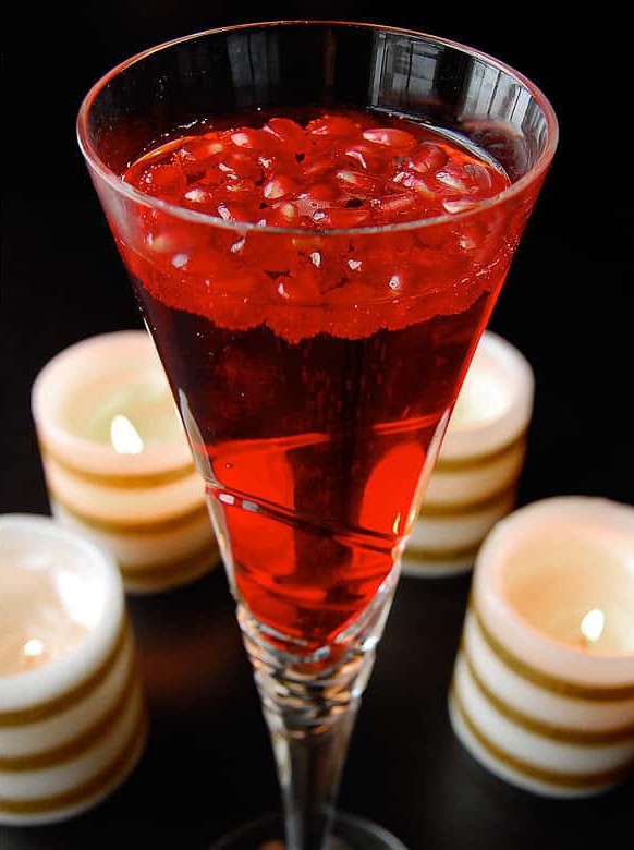 Pomegranate Champagne