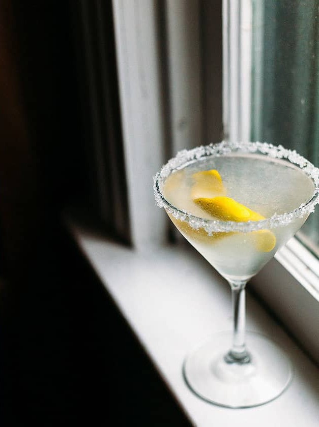 Meyer Lemon Drop Cocktail