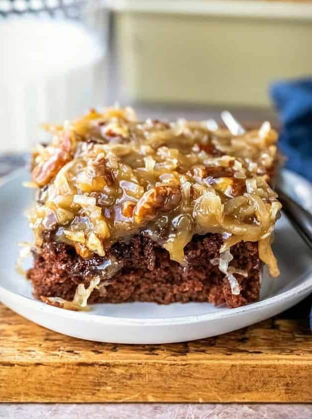 German Chocolate Sheet Cake