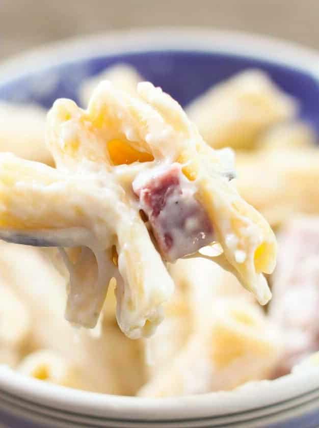 Ham and Cheese Pasta Bake