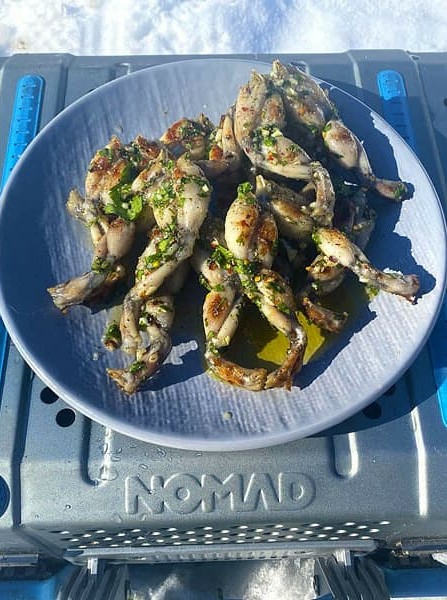 Grilled Frog Legs