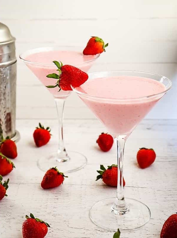 Strawberry Shortcake Martini