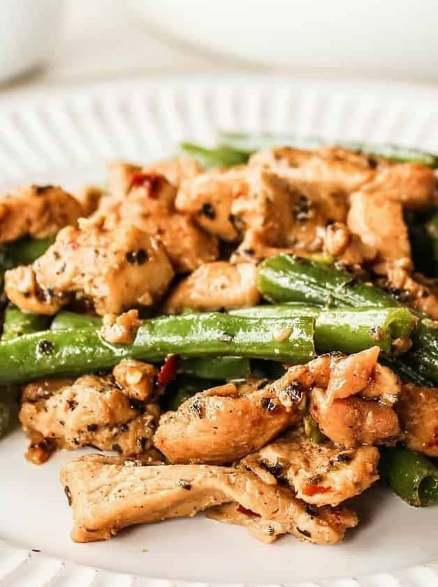 Garlic Crushed Red Pepper Chicken Stir Fry