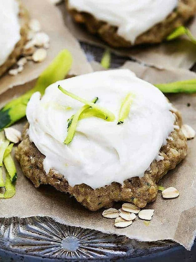 Zucchini Oat Cookies