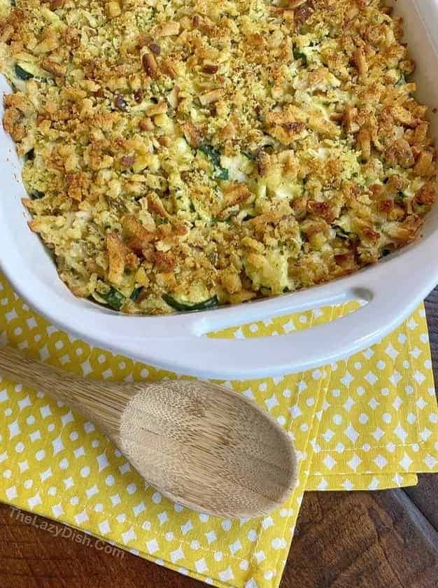 Rotisserie Chicken & Zucchini Casserole