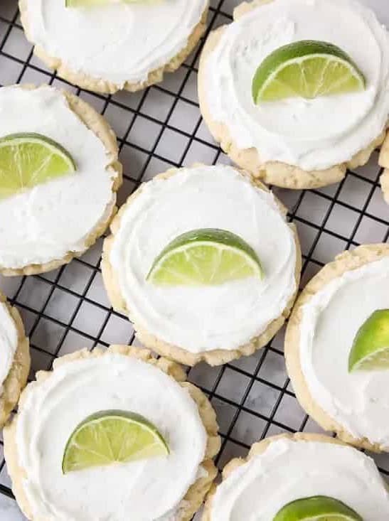 Coconut Lime Sugar Cookies