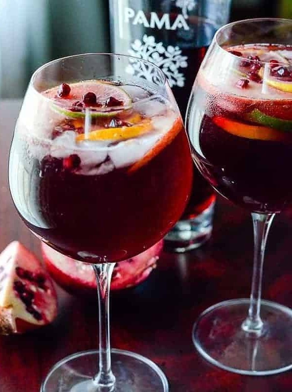 Pomegranate Summer Sangria