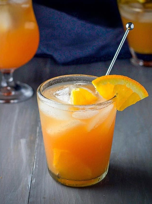 Rum Swizzle Cocktail