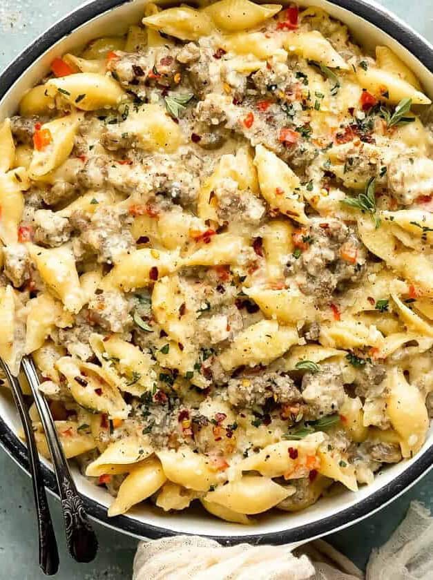 Creamy Sausage Pasta