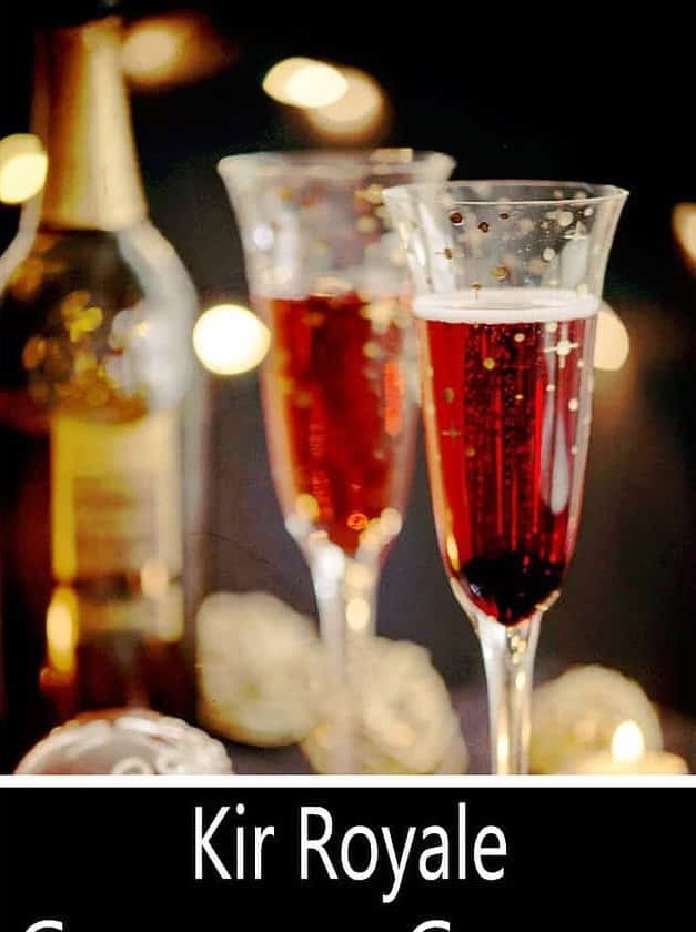 Kir Royale Champagne Cocktail