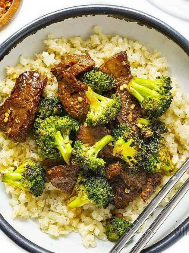 Keto Beef and Broccoli