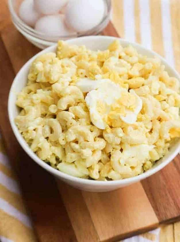 Deviled Egg Pasta Salad